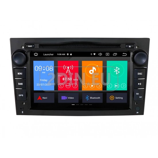 OPEL - МУЛТИМЕДИЯ / Навигация android 16 CPU:8-Core, RAM:4Gb DVD черна + DSP + CARPLAY + ANDROID AUTO